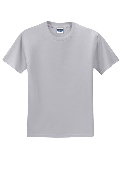 Jerzees  Dri-Power 50/50 Cotton/Poly T-Shirt.  29M Silver
