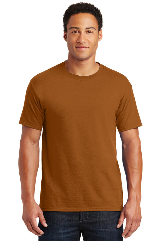 Jerzees  Dri-Power 50/50 Cotton/Poly T-Shirt.  29M Texas Orange