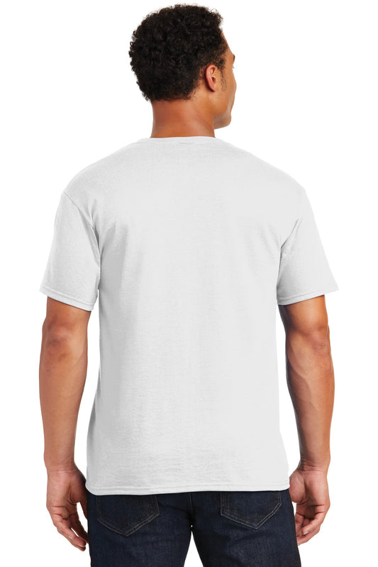 Jerzees  Dri-Power 50/50 Cotton/Poly T-Shirt.  29M White