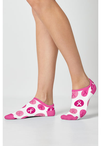 Legwear 2GOOD Women's 2 Pr Pack Bamboo No Show Socks Circles Of Hope