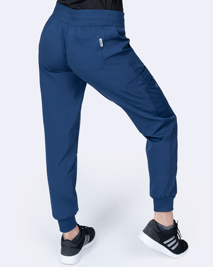 Zavate Jasmin Jogger Pant Petite Style 3013 in color Navy Image 2