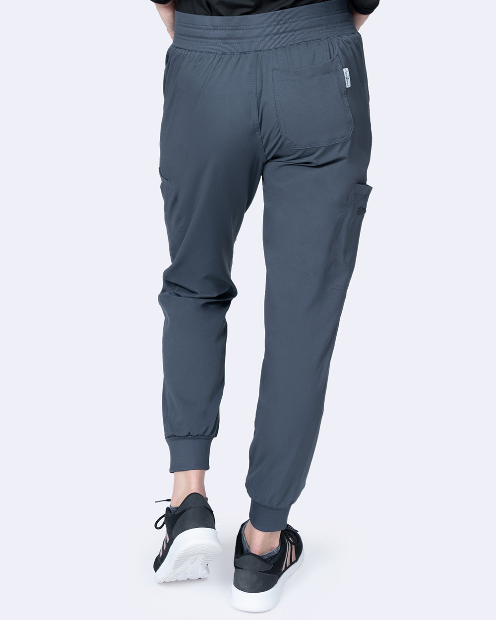 Zavate Jasmin Jogger Pant Petite Style 3013 in color Pewter Image 2