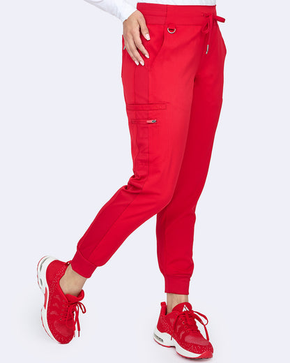Ava Therese 3013 Jasmin Jogger Pant Red