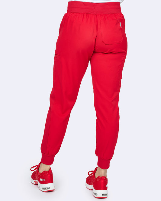 Ava Therese 3013 Jasmin Jogger Pant Red