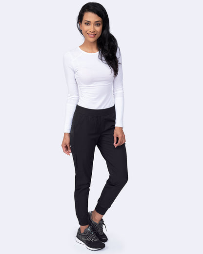 Zavate Rachel Jogger Pant Style 3017 in color Black Image 4