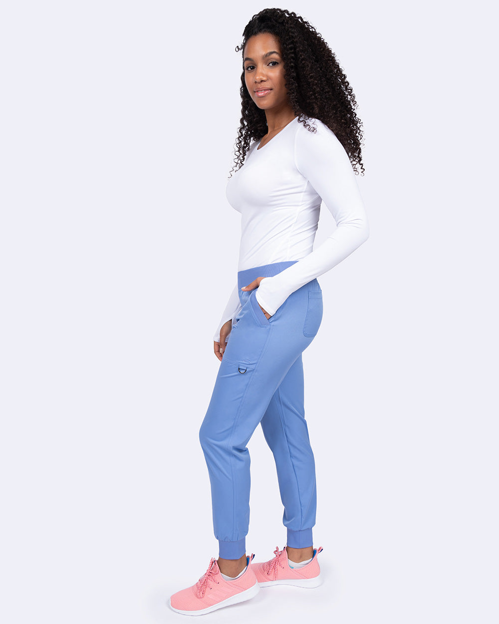 Zavate Rachel Jogger Pant Style 3017 in color Ciel Image 4