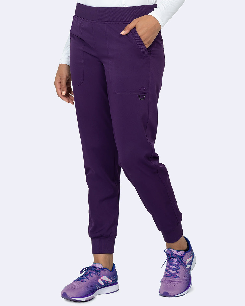 Zavate Rachel Jogger Pant Style 3017 in color Eggplant Image 1