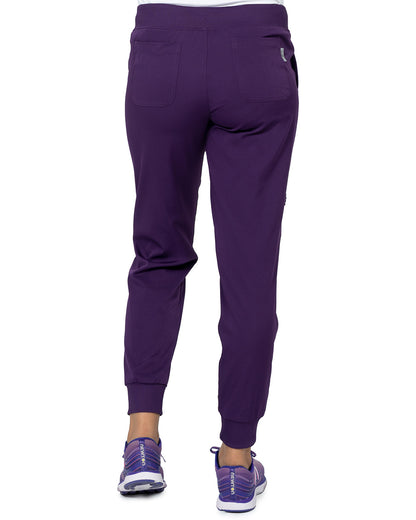 Zavate Rachel Jogger Pant Style 3017 in color Eggplant Image 2