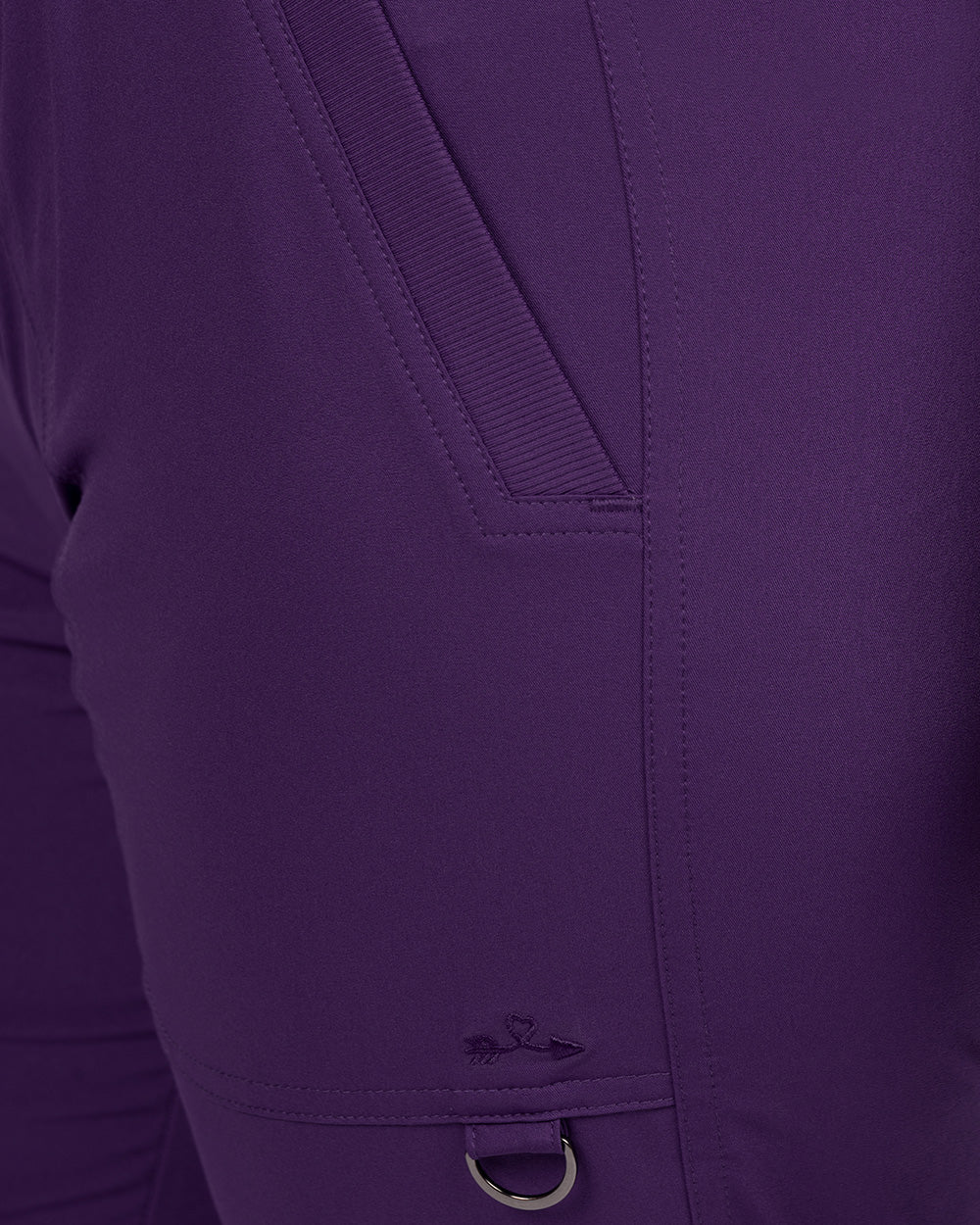 Zavate Rachel Jogger Pant Style 3017 in color Eggplant Image 3