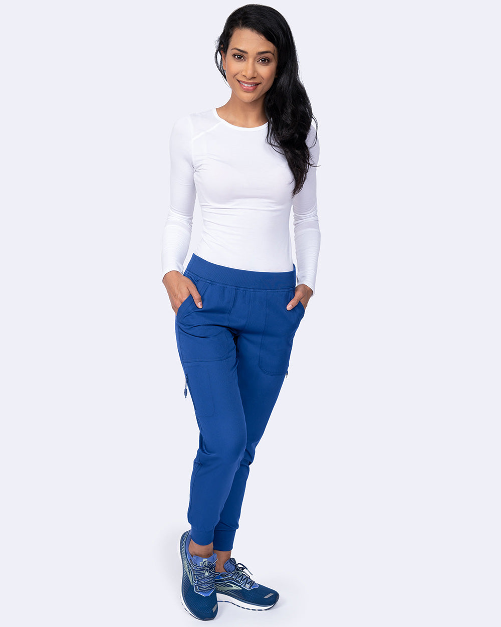 Zavate Rachel Jogger Pant Style 3017 in color Galaxy Image 4