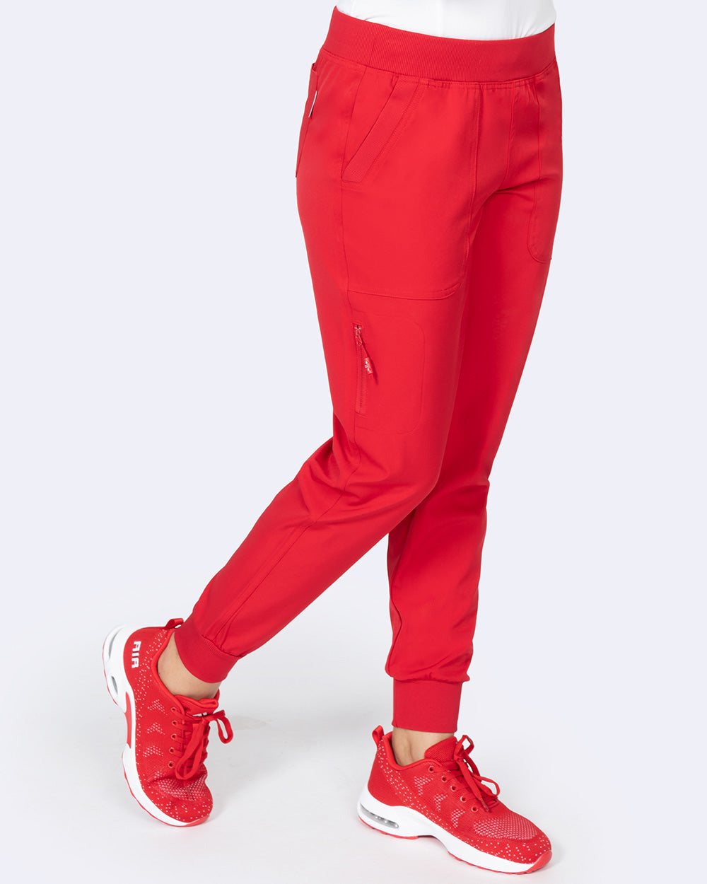 Zavate Rachel Jogger Pant Style 3017 in color Red Image 1