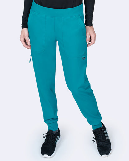 Zavate Rachel Jogger Pant Style 3017 in color Teal Image 1