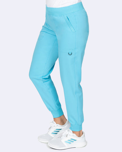 Zavate Rachel Jogger Pant Style 3017 in color Turquoise Image 1