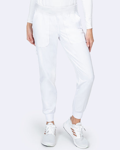 Zavate Rachel Jogger Pant Style 3017 in color White Image 1