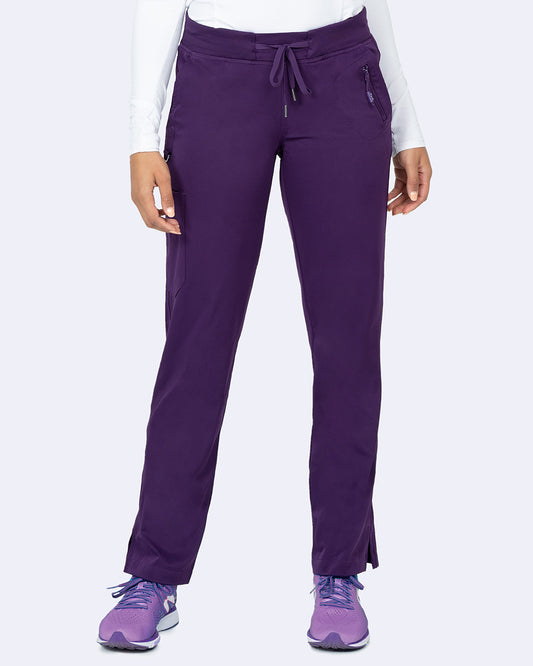 Zavate Ava Yoga Pant Style 3018 in color Eggplant Image 1