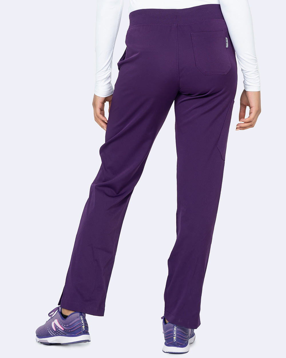 Zavate Ava Yoga Pant Style 3018 in color Eggplant Image 2