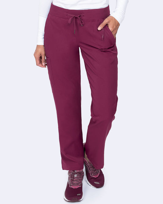 Zavate Ava Yoga Pant Style 3018 in color Wine Image 1