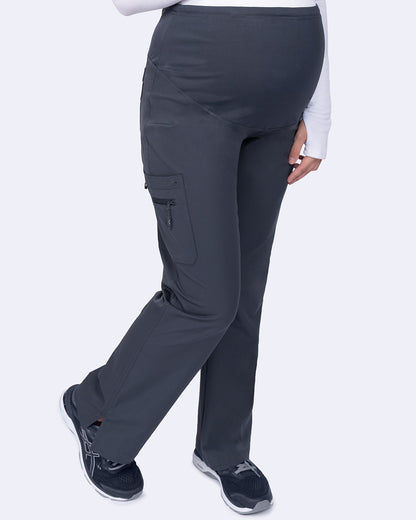 Ava & Me 3021 Ava & Me Maternity Pant Pewter