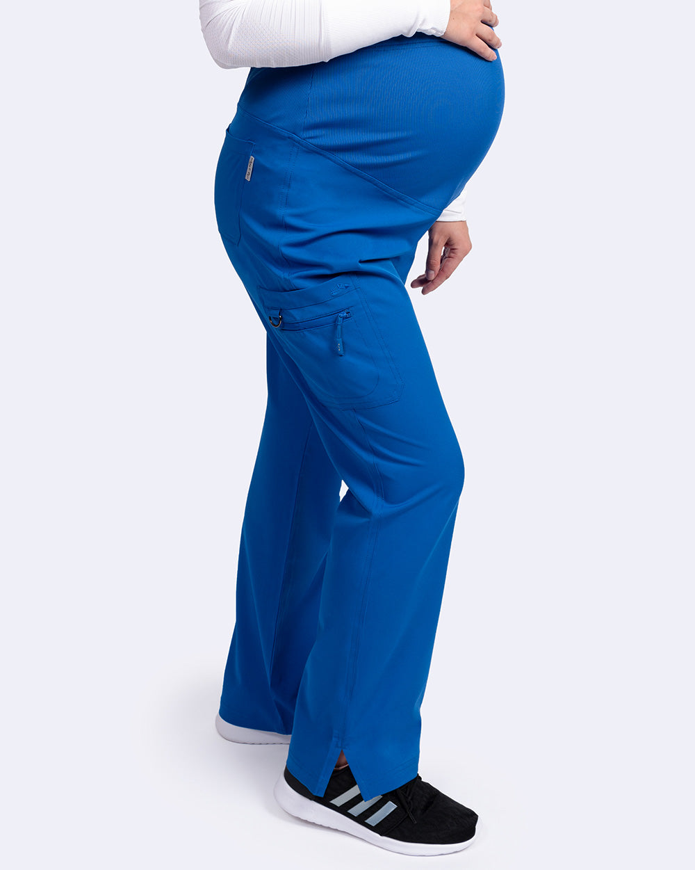 Zavate Ava & Me Maternity Pant Style 3021 in color Royal Image 1