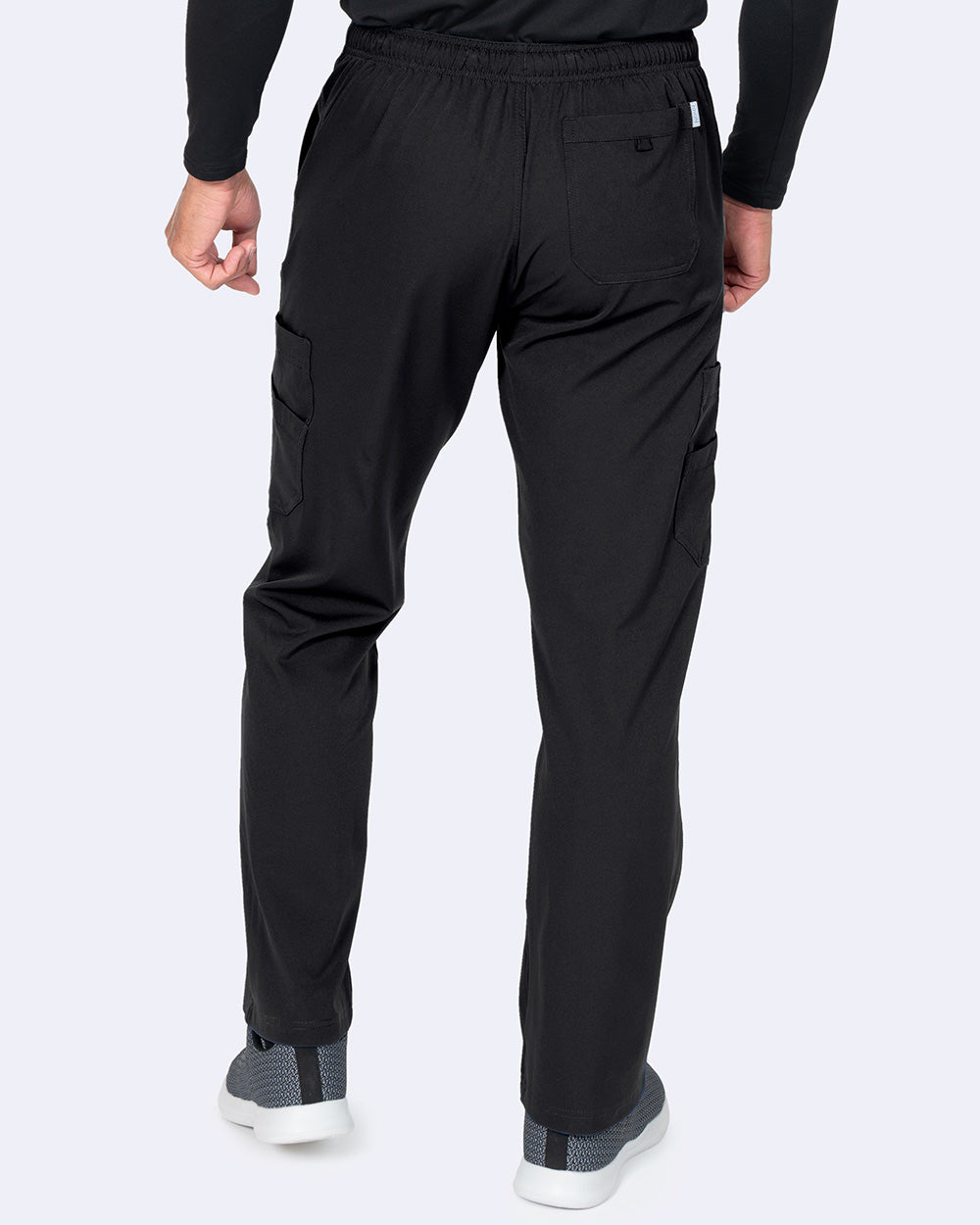 Zavate 3022 Mens Cargo Pant Black