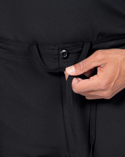 Zavate 3022 Mens Cargo Pant Black