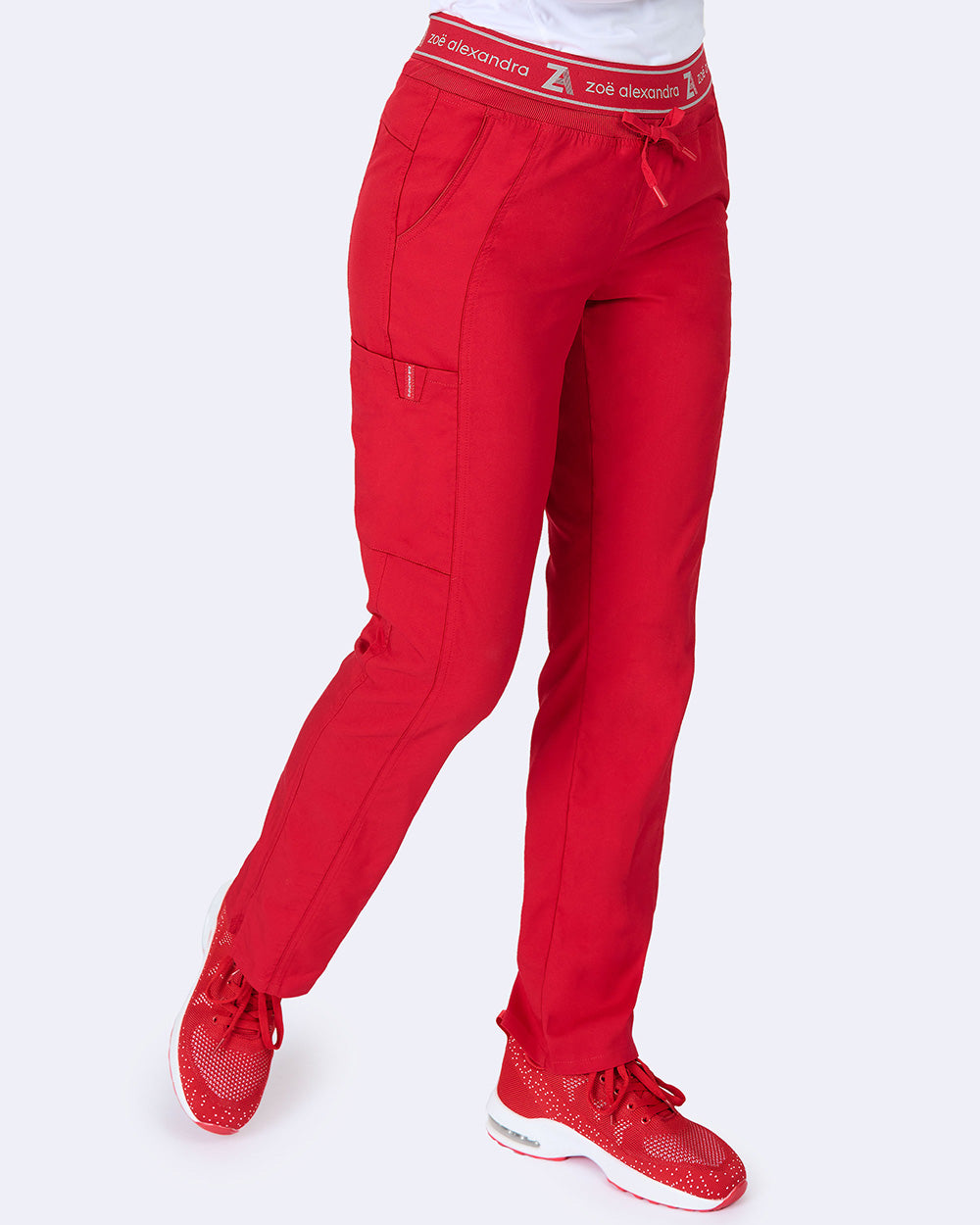 Zavate Greenwich Straight Leg Pant Style 3027 in color Red Image 1