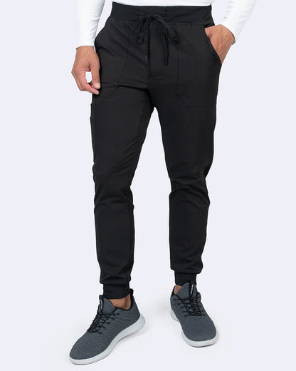 Zavate 3029 Mens Jogger Pant Black