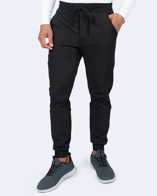 Zavate 3029 Mens Jogger Pant Black