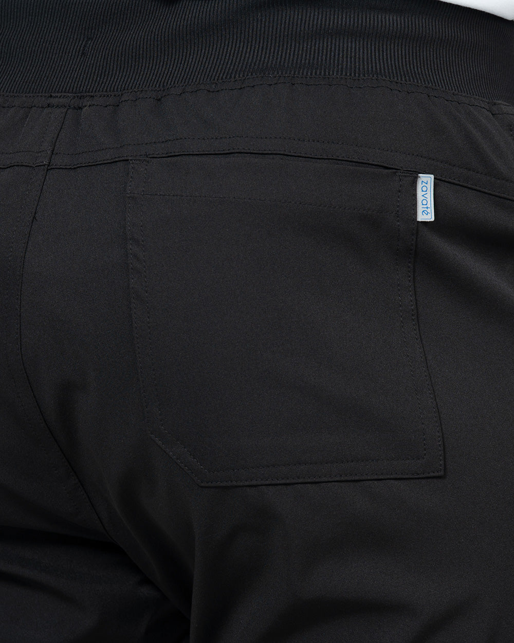 Zavate 3029 Mens Jogger Pant Black