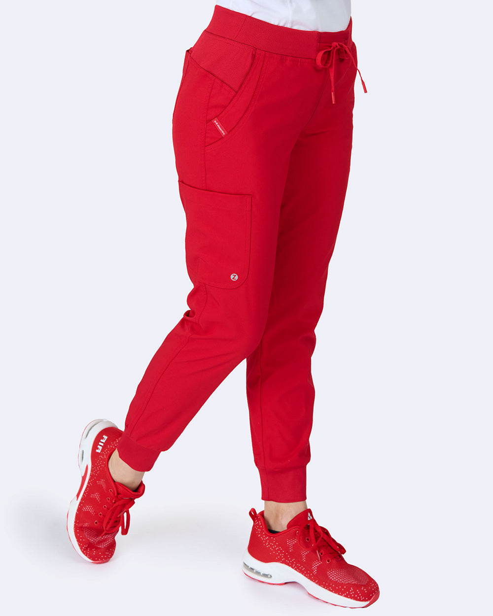 Zavate Tribeca Jogger Pant Style 3042 in color Red Image 1