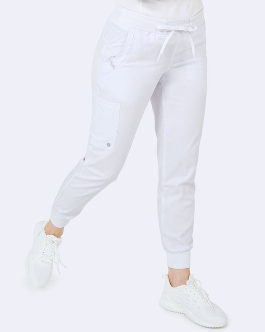 Zavate Tribeca Jogger Pant Style 3042 in color White Image 1