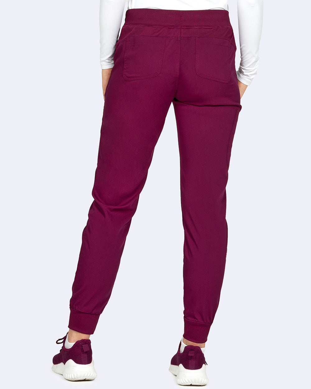 Zavate Tribeca Jogger Pant Style 3042 in color Wine Image 2