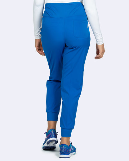 Zavate Ava & Me Maternity Jogger Pant Style 3048 in color Royal Image 2