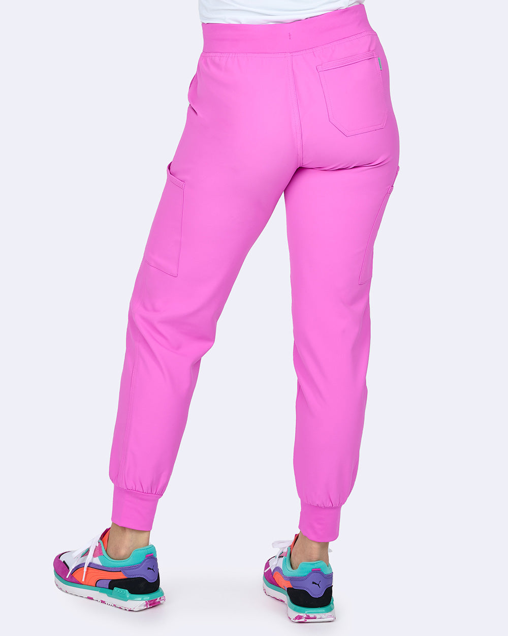 Zavate Refined Jogger Pant Style 3060 in color Orchid Image 2