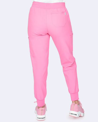 Zavate Refined Jogger Pant Style 3060 in color Pink Lemonade Image 2