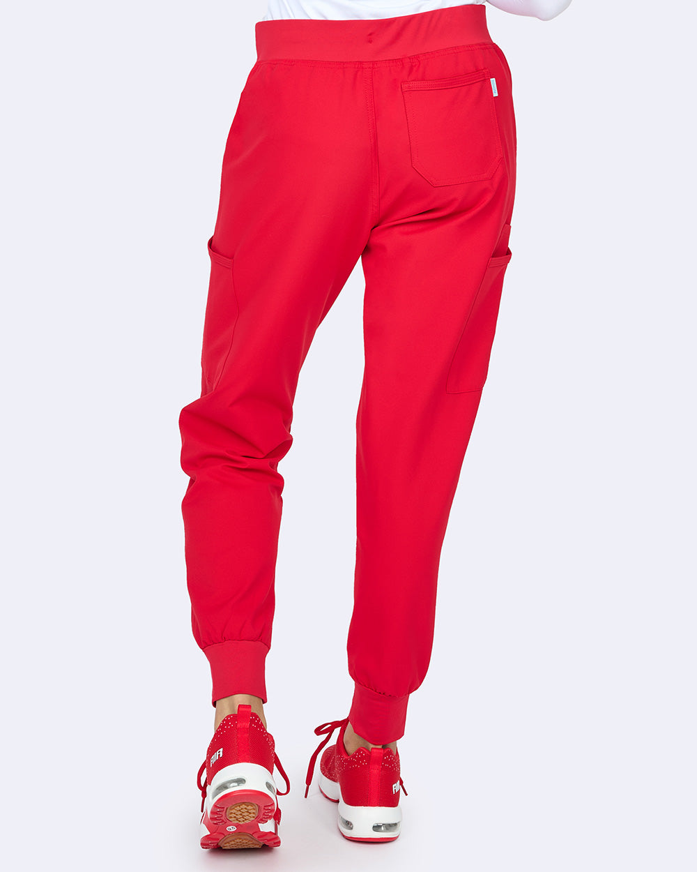 Zavate Refined Jogger Pant Style 3060 in color Red Image 2