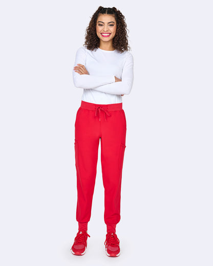 Zavate Refined Jogger Pant Style 3060 in color Red Image 3