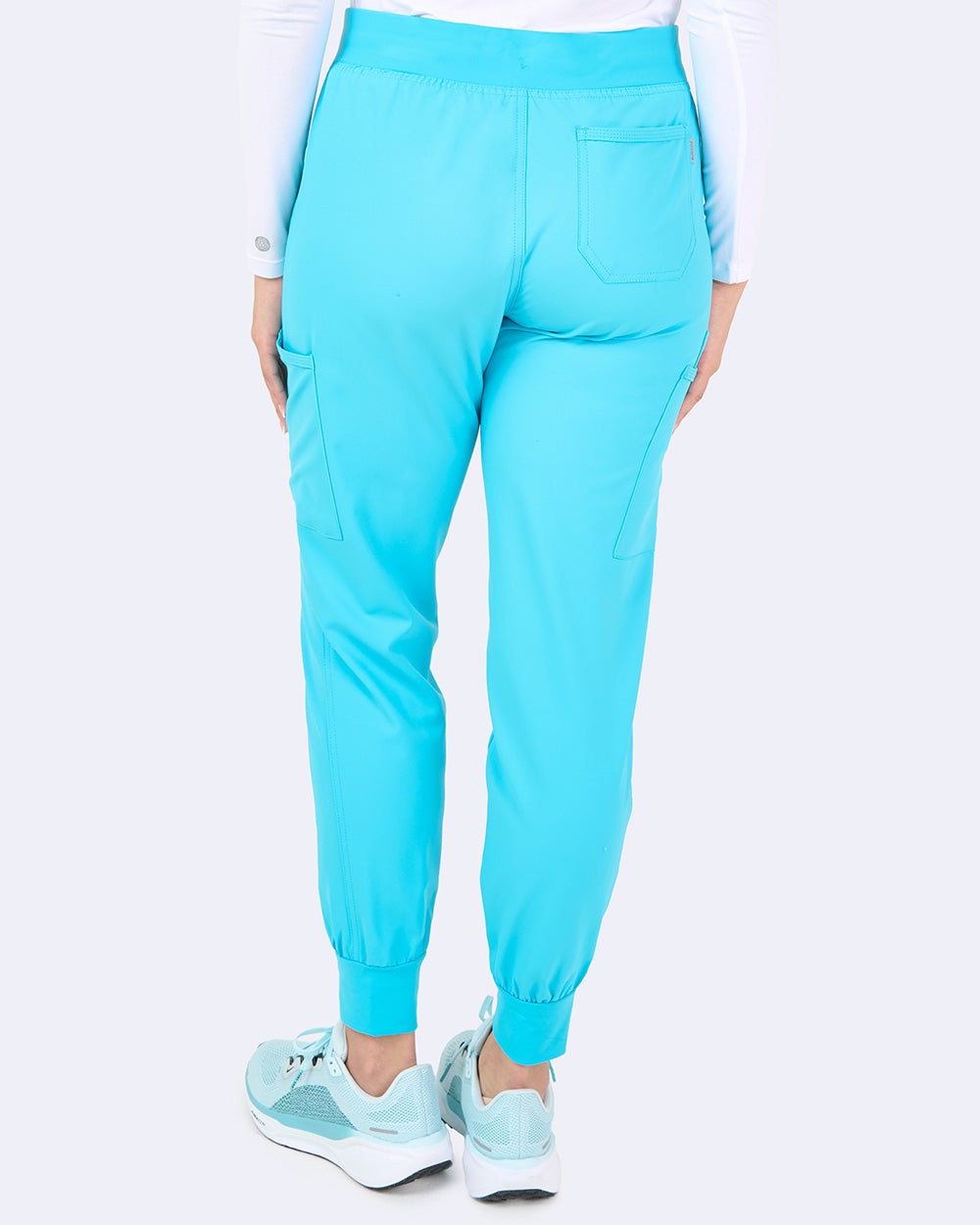 Zavate Refined Jogger Pant Style 3060 in color Turquoise Image 2