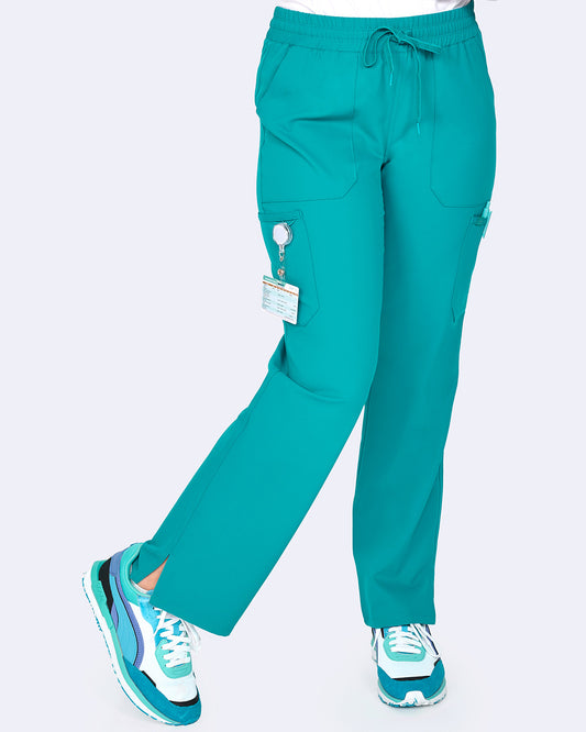 Zavate Energy Straight Leg Pant Style 3063 in color Teal Image 1