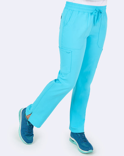 Zavate Energy Straight Leg Pant Style 3063 in color Turquoise Image 1