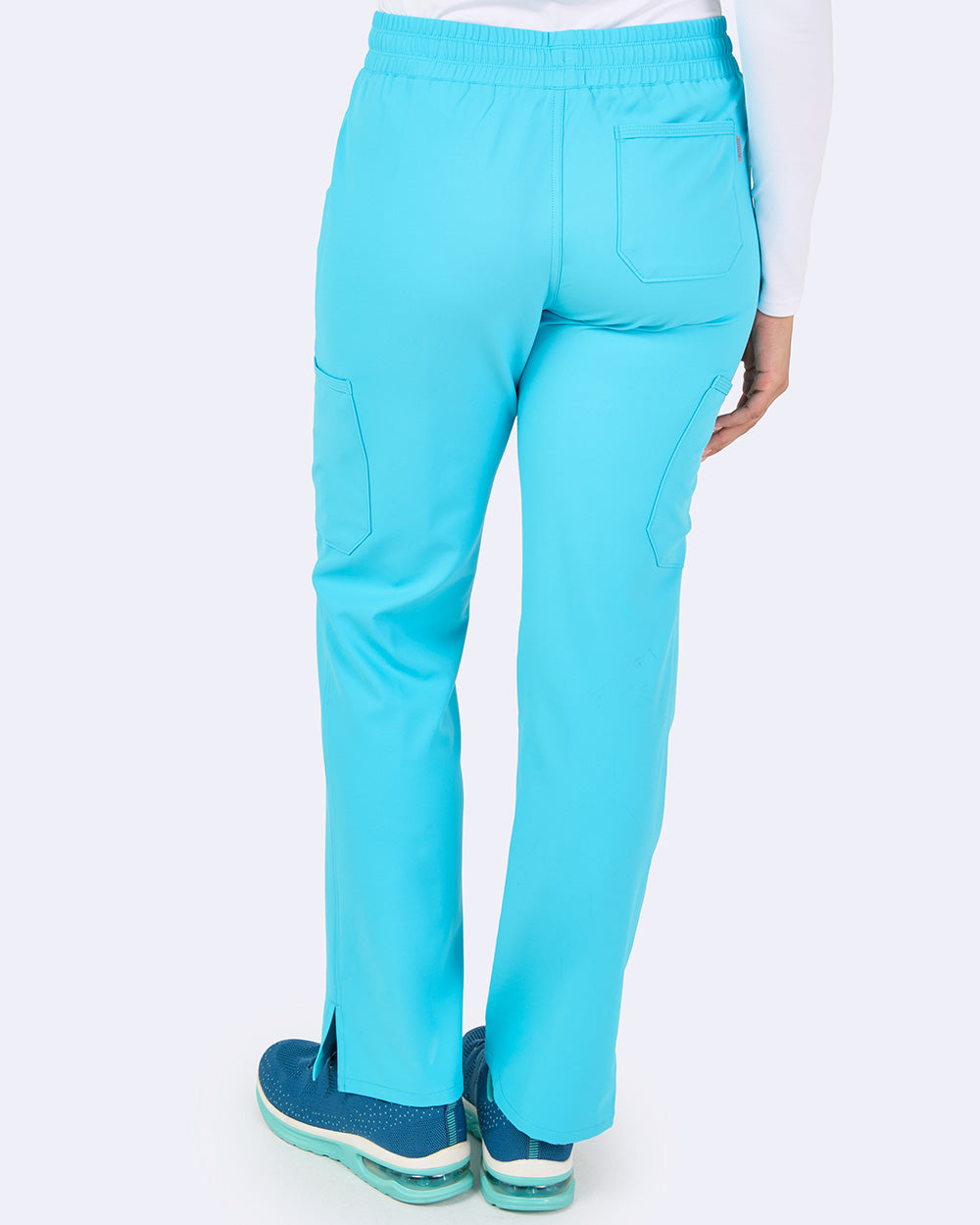 Zavate Energy Straight Leg Pant Style 3063 in color Turquoise Image 2