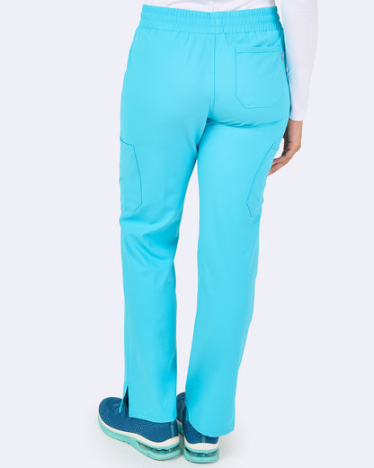 Zavate Energy Straight Leg Pant Style 3063 in color Turquoise Image 2