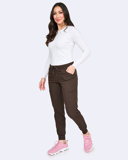 Ava Therese 3070 Sheba Jacquard Pant Espresso