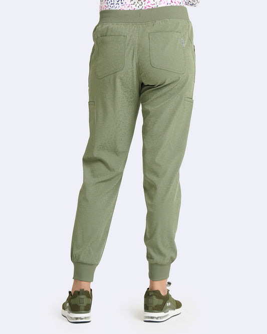 Zavate Sheba Jacquard Pant Style 3070 in color Olive Image 2