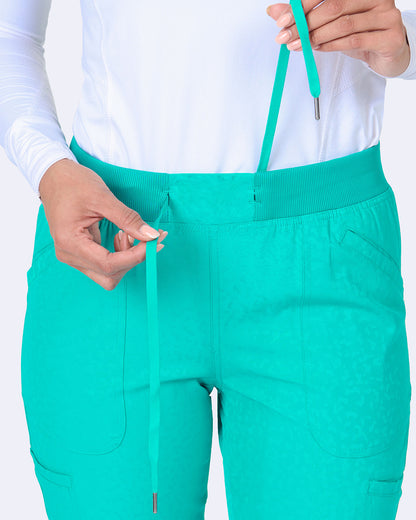 Zavate Sheba Jacquard Pant Style 3070 in color Jacquard Spearmint Image 3