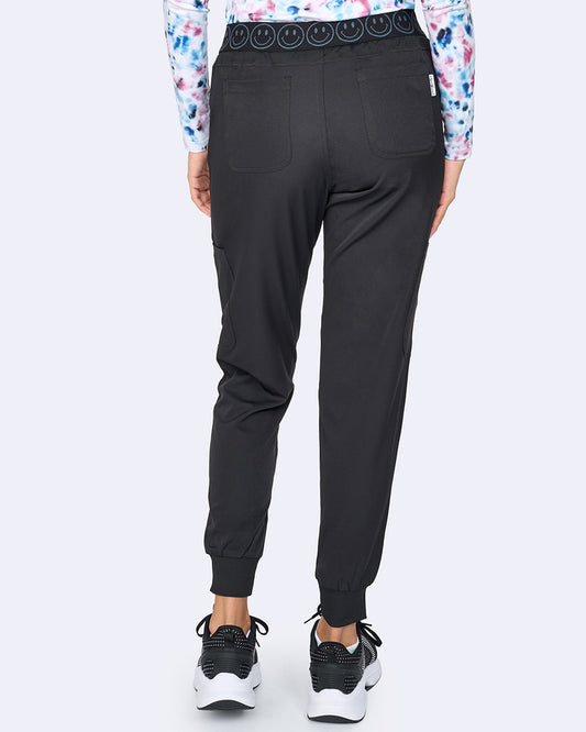 Zavate Smile Jogger Pant Style 3080 in color Black Image 2