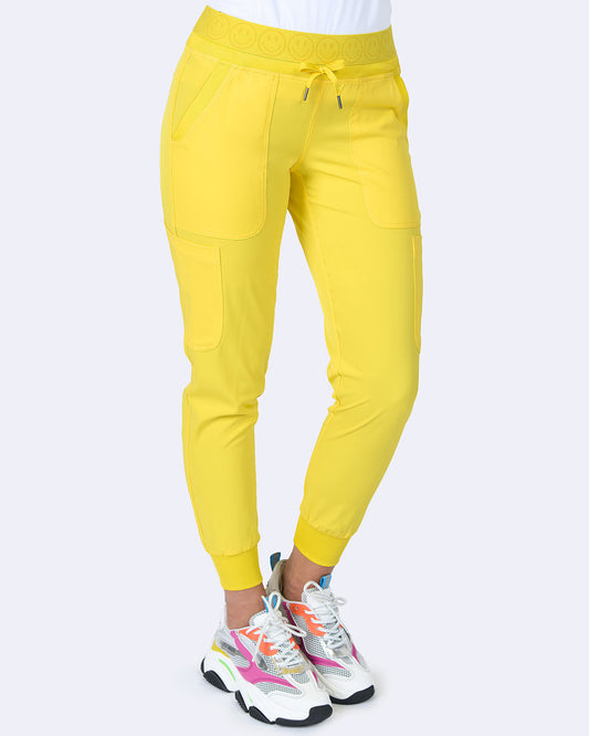 Zavate Smile Jogger Pant Style 3080 in color Blazing Yellow Image 1