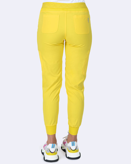 Zavate Smile Jogger Pant Style 3080 in color Blazing Yellow Image 2