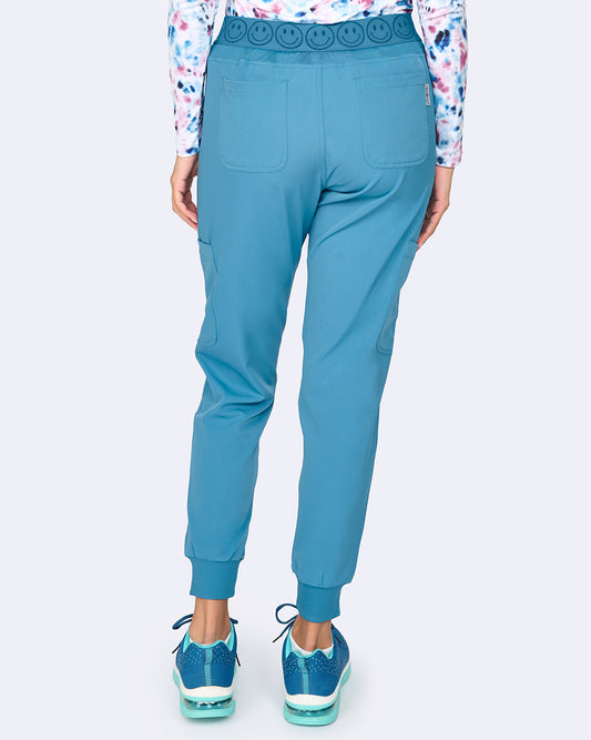 Zavate Smile Jogger Pant Style 3080 in color Blue Shadow Image 2