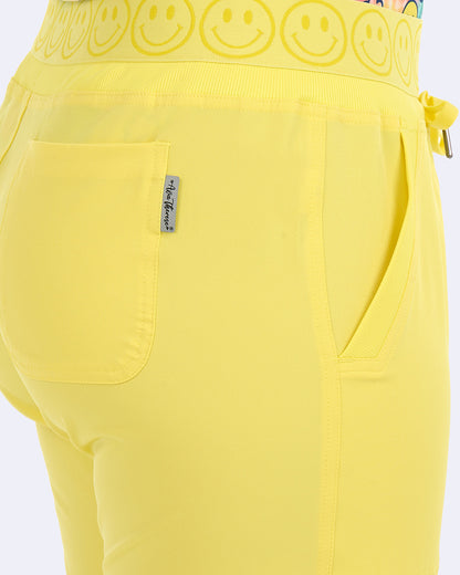 Zavate Smile Jogger Pant Style 3080 in color Lemon Image 3